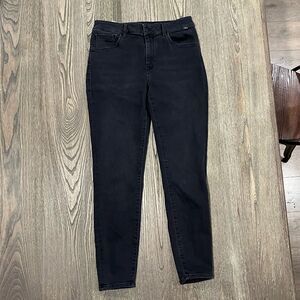 Mavi Womens Adriana Mid Rise Super Skinny Fit Jeans Stretch Denim Black Size 6